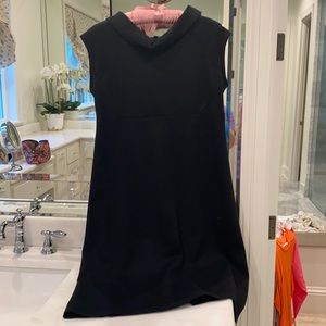 Black maternity dress